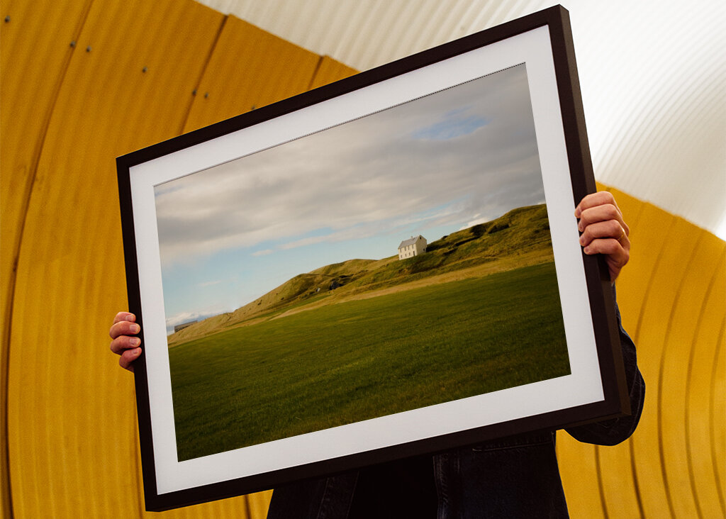 Lonely farm in Iceland