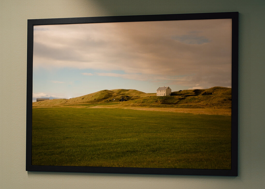 Lonely farm in Iceland