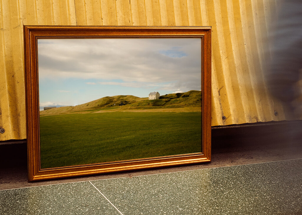 Lonely farm in Iceland