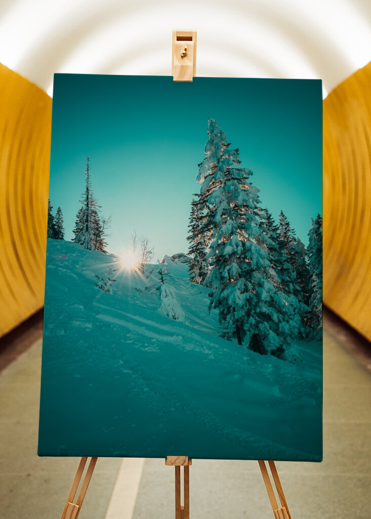 Landscape in the Alps