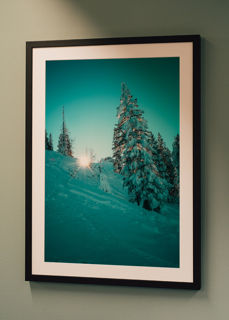 Landscape in the Alps