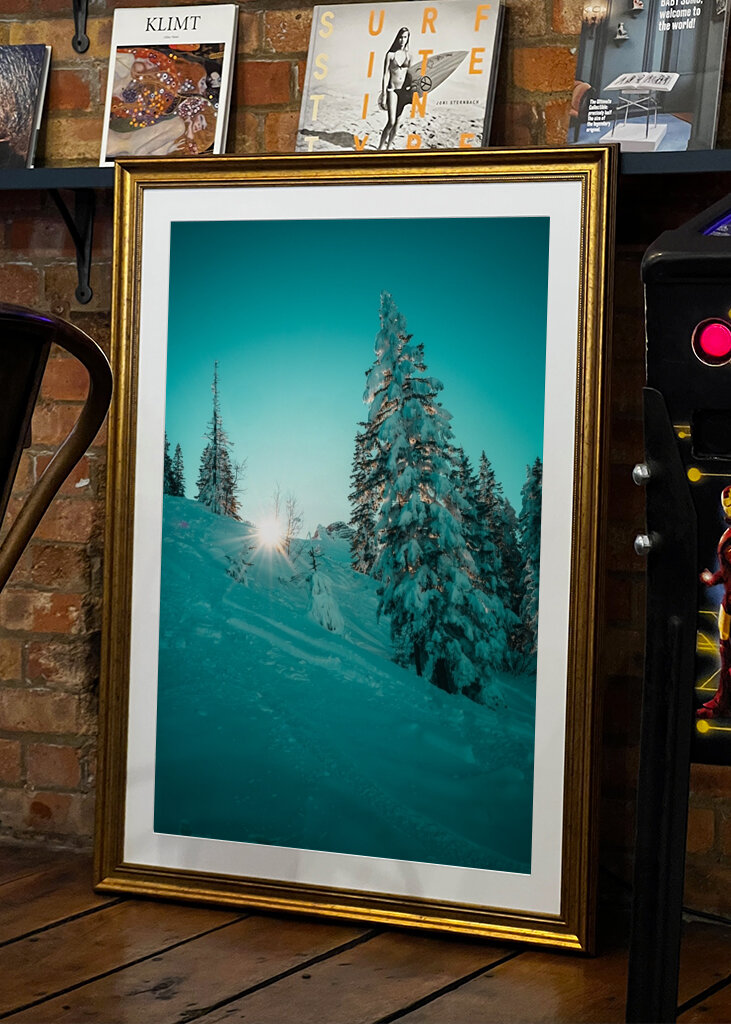 Landscape in the Alps