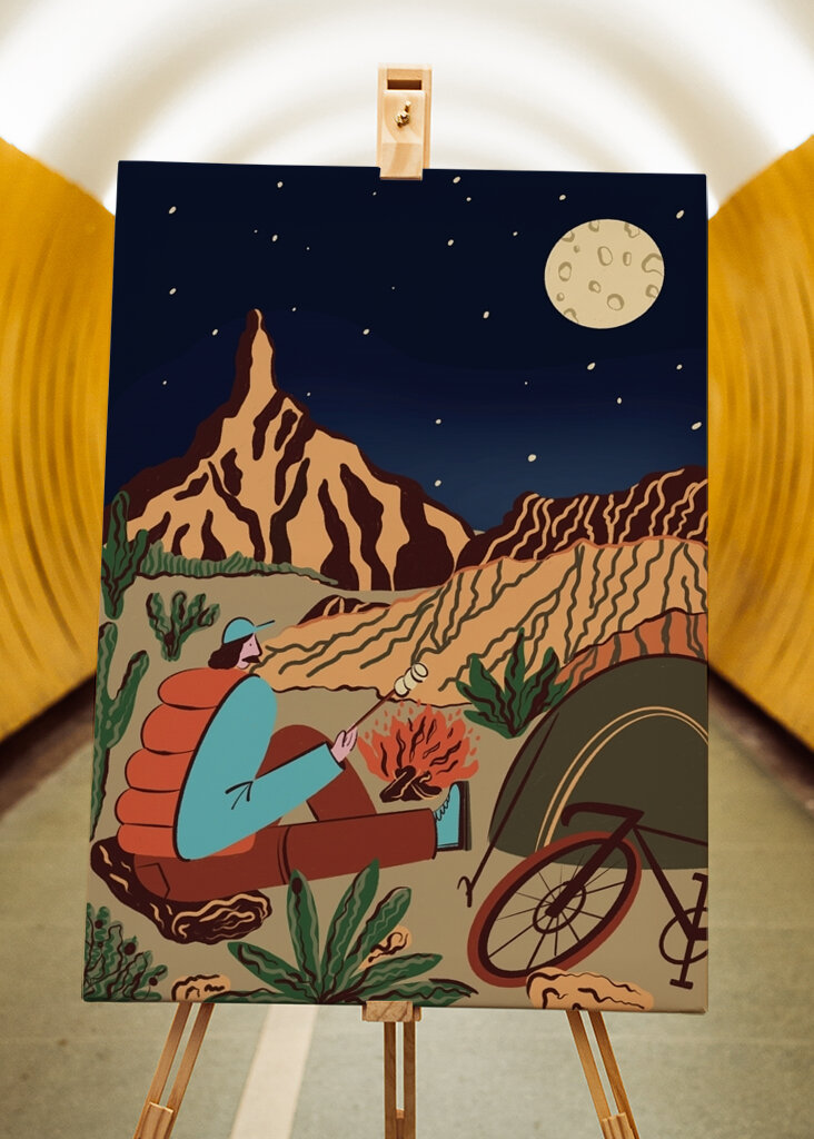 Bikepacking Radfahren Biken 