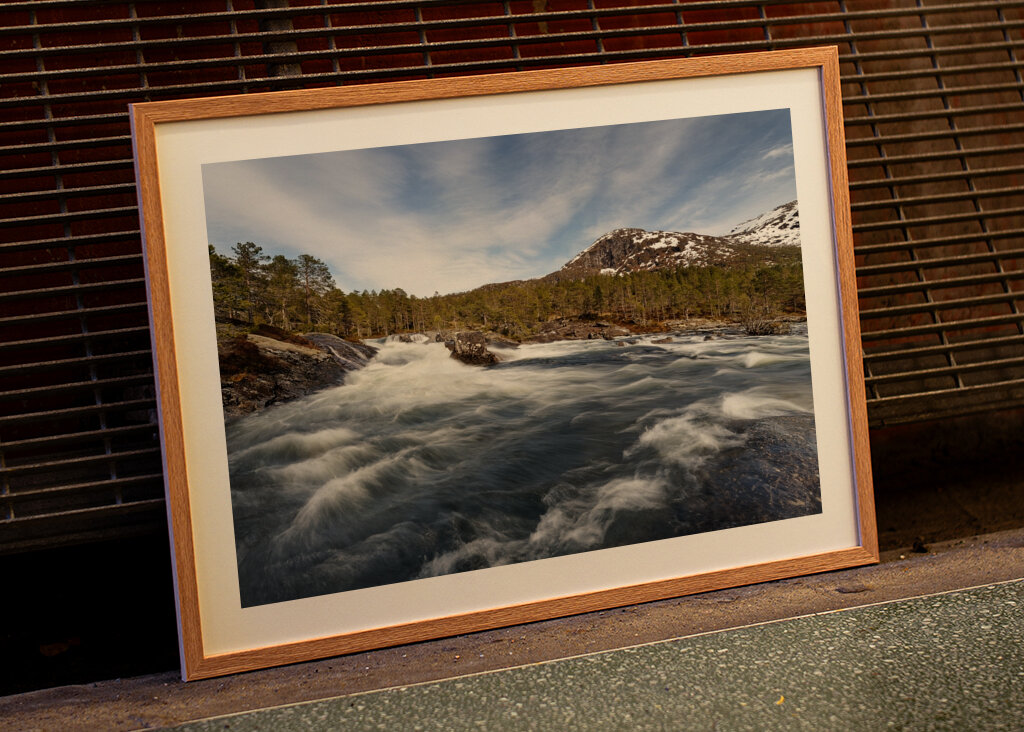 Wildes Wasser in Norwegen