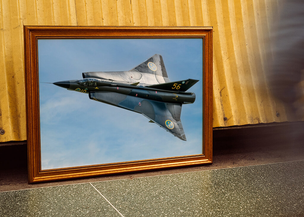 Saab J35 Draken forbiflyvning