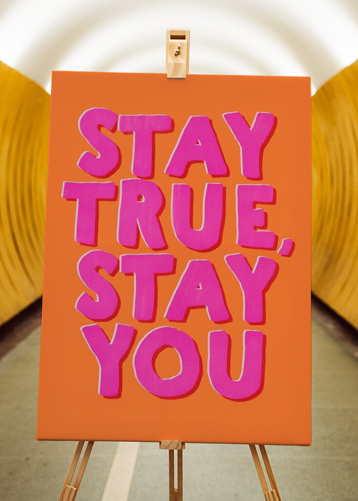 Bleib treu, bleib du selbst