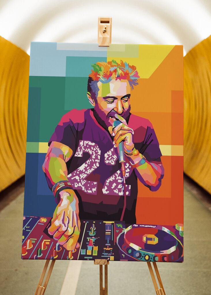 David Guetta pop art
