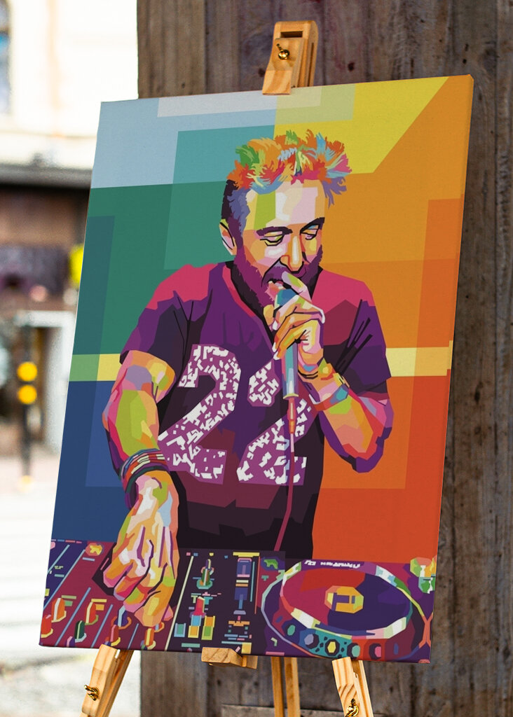 David Guetta pop art