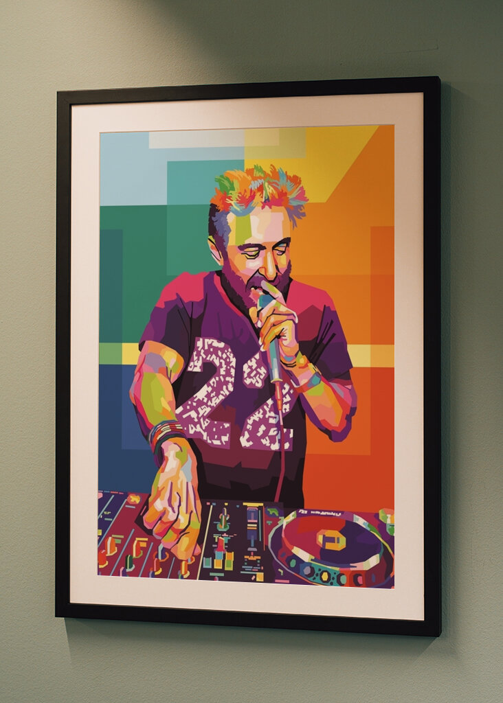 David Guetta pop art