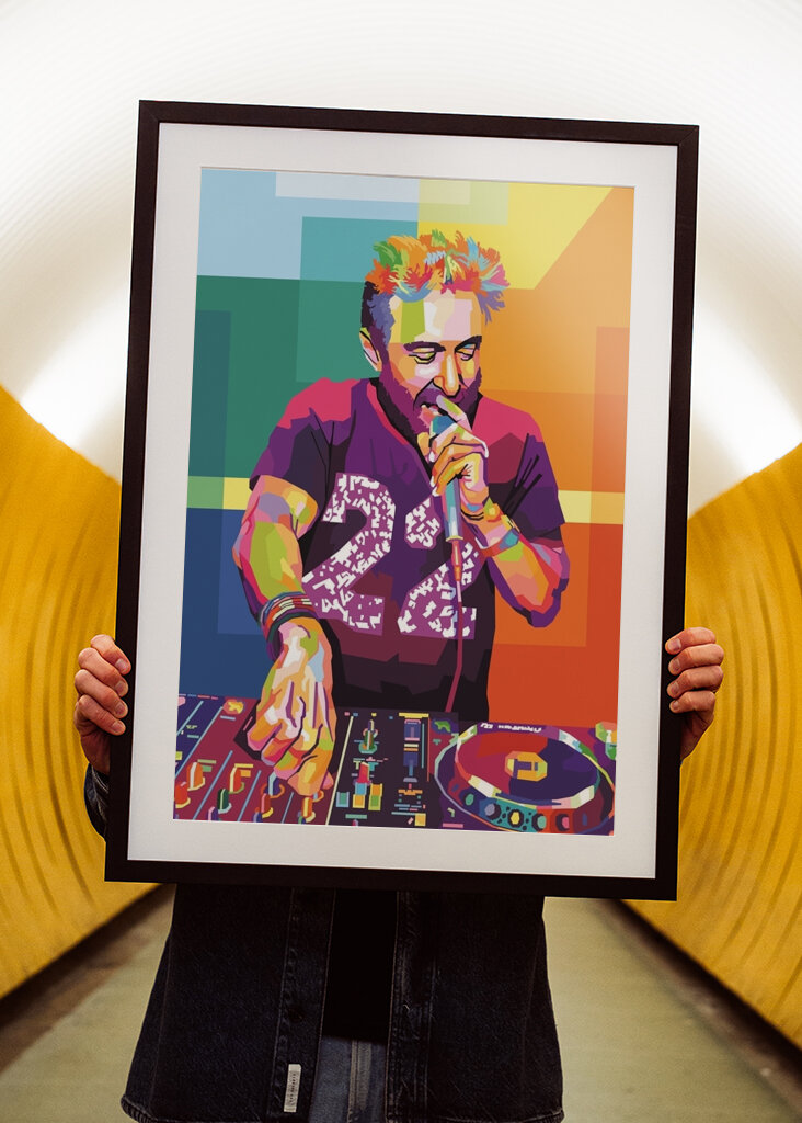 David Guetta pop art