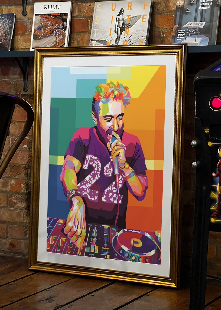 David Guetta pop art