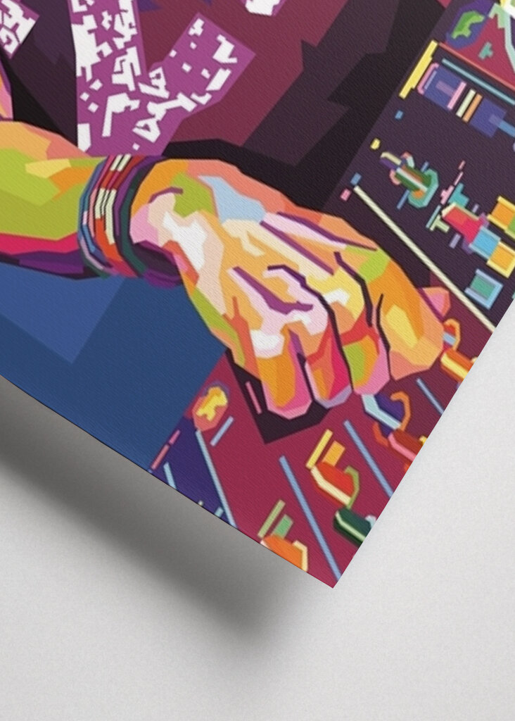 David Guetta pop art