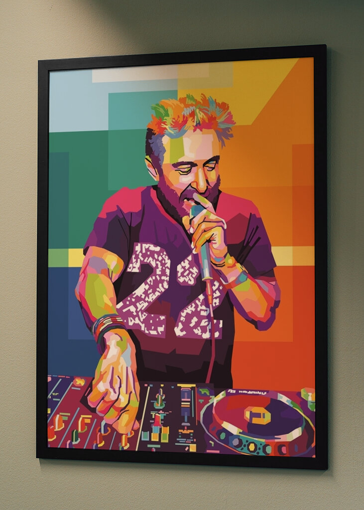 David Guetta pop art