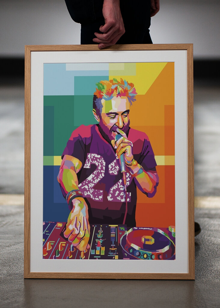 David Guetta pop art