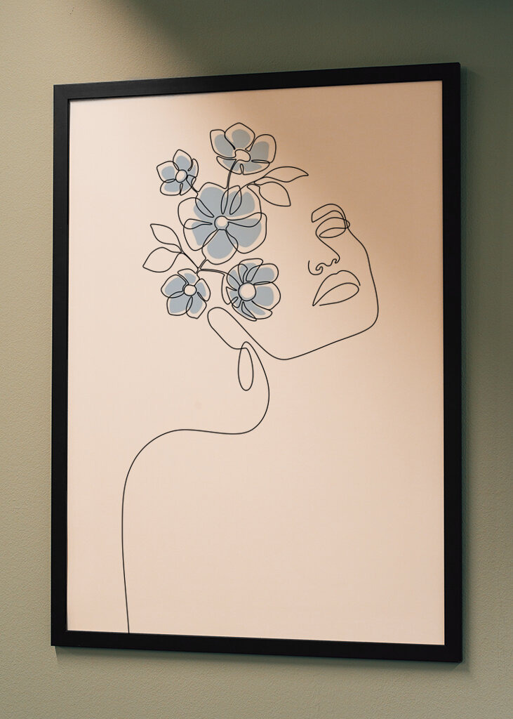 Niebieska Dziewczyna Bloom