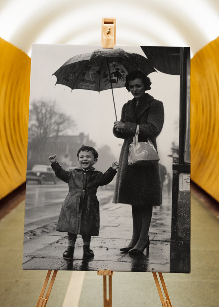 Hrajte si v kalužích