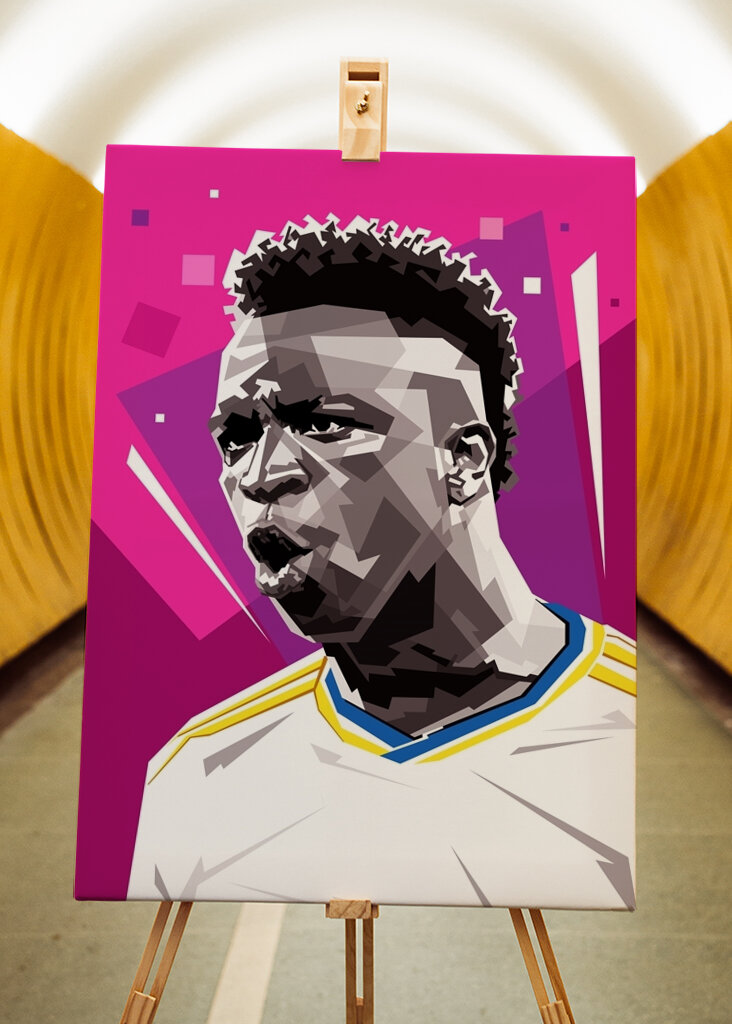 Vinicius J Estilo de arte vectorial