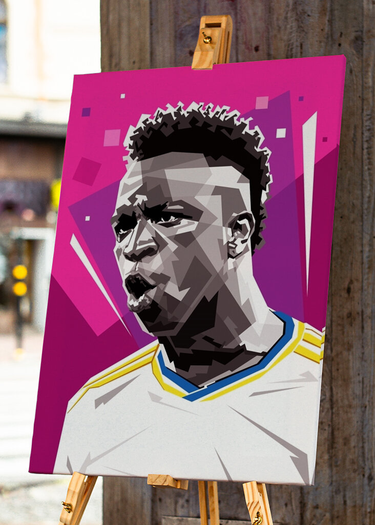 Vinicius J Estilo de arte vectorial