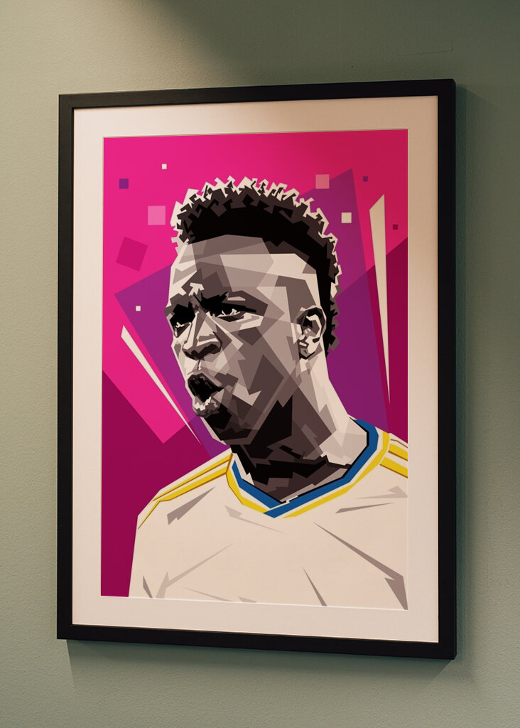 Vinicius J Estilo de arte vectorial
