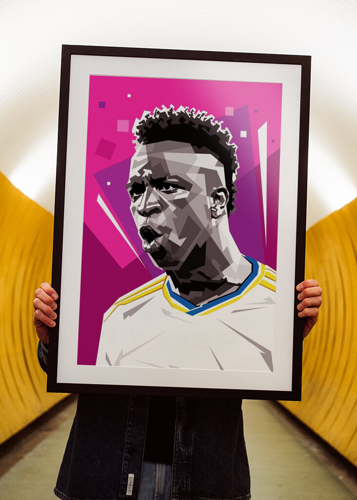 Vinicius J Estilo de arte vectorial