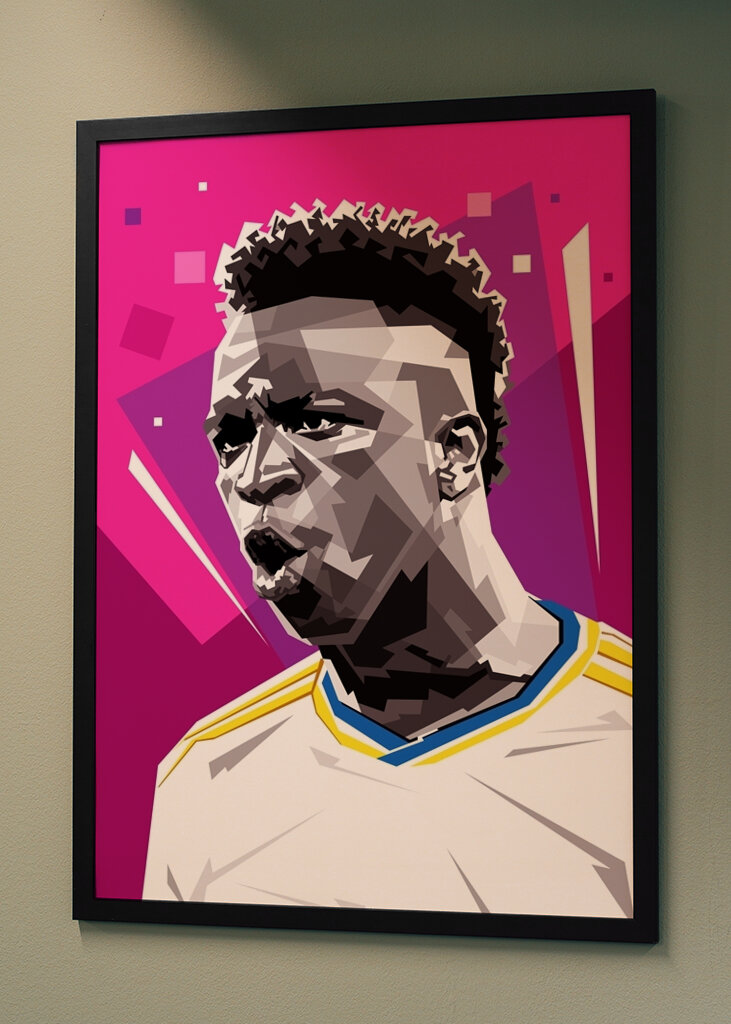 Vinicius J Estilo de arte vectorial