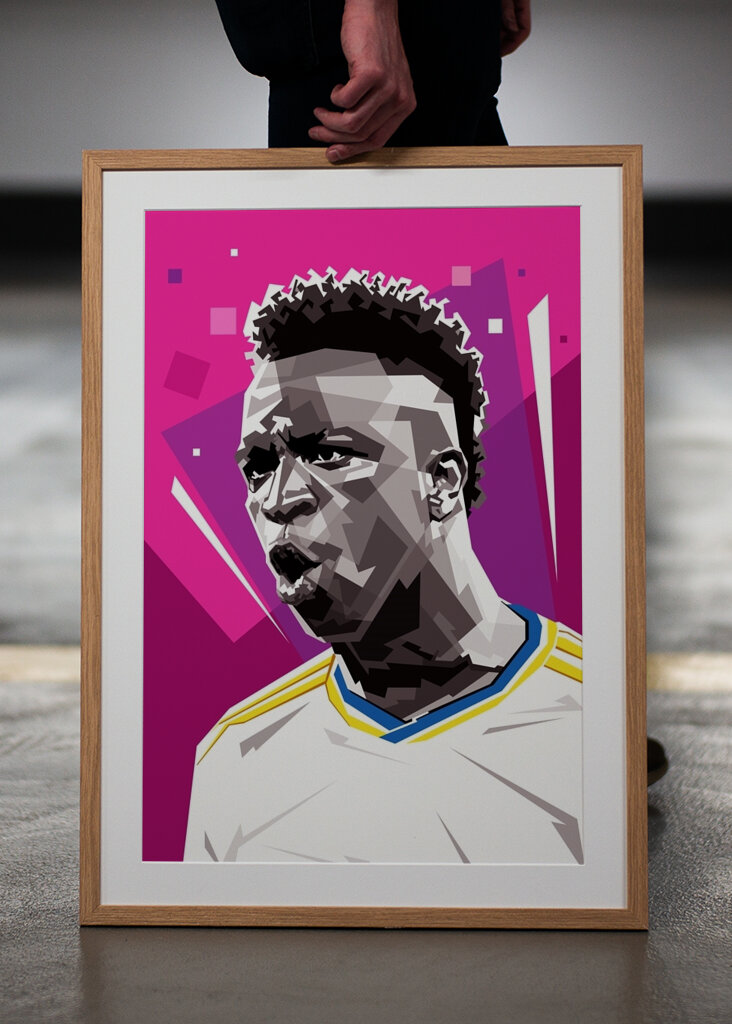 Vinicius J Estilo de arte vectorial