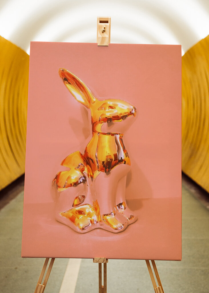 The rabbit is a tramp 