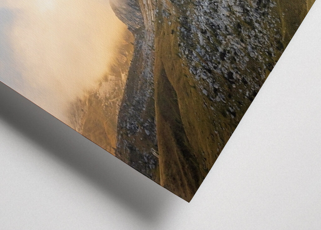 Západ slunce v Dolomitech