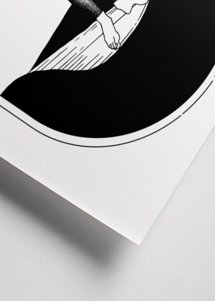 Birth of Venus in a wetsuit