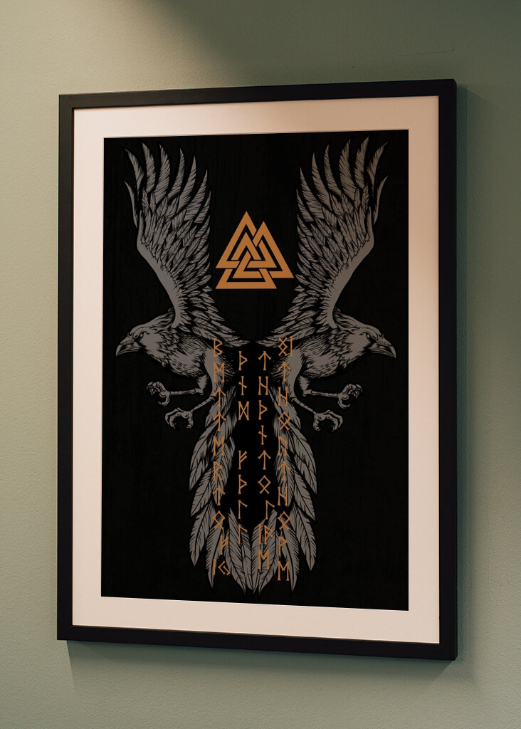 Hugin & Munin – Odin’s Ravens