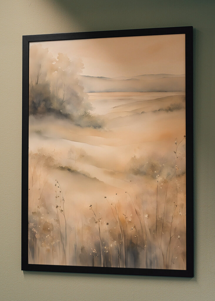 Niebla sobre los prados