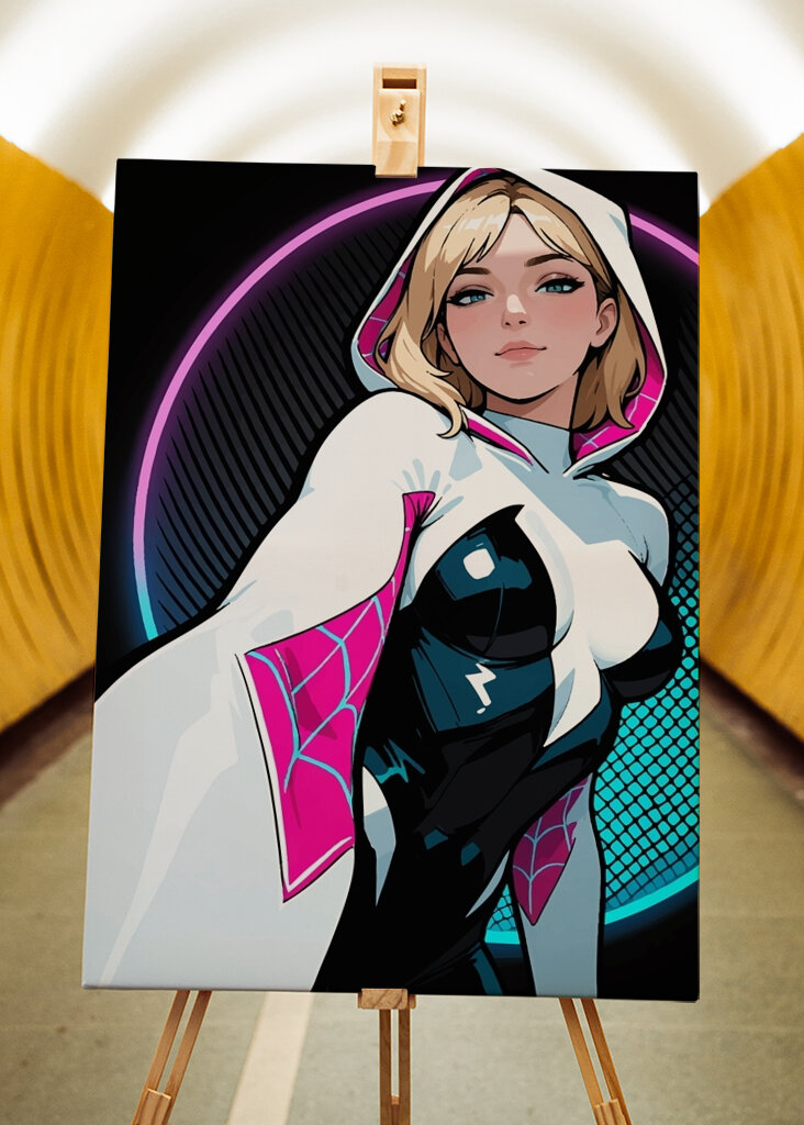 Gwen Stacy jako Spider-Woman 