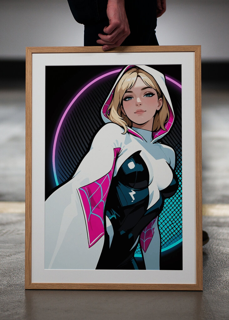 Gwen Stacy jako Spider-Woman 