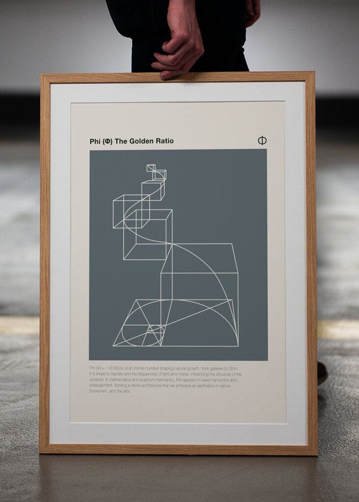 Phi - The Golden Ratio Spiral