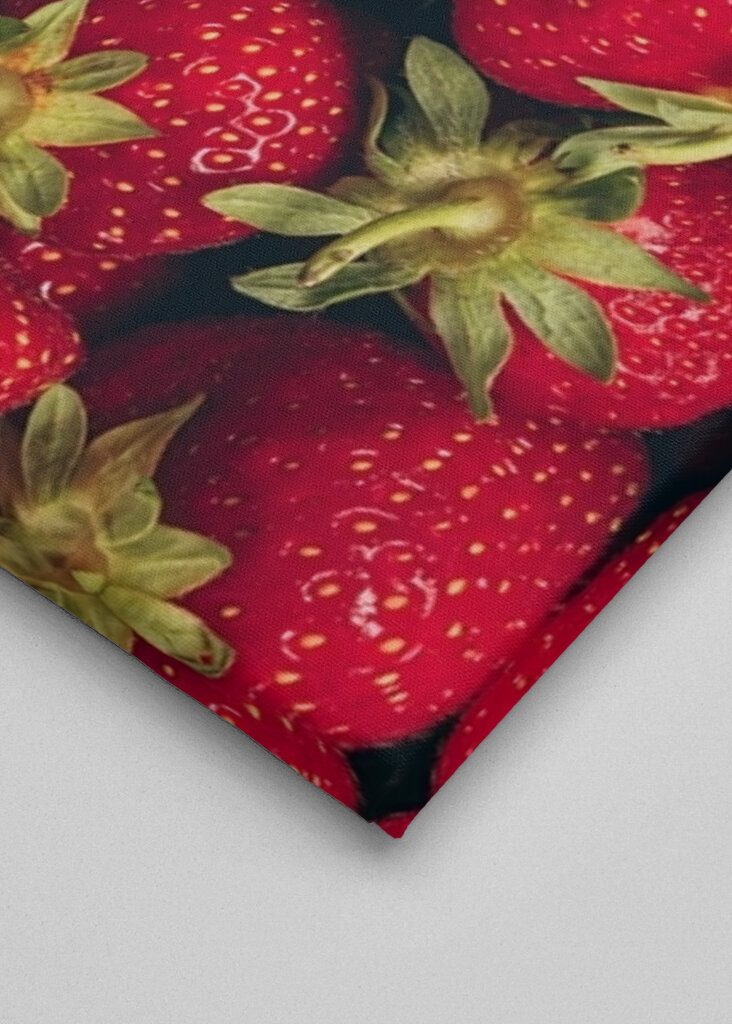 Blueberries and strawberries