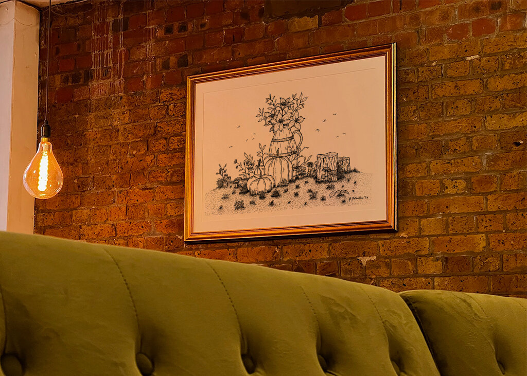 Flowers and Pumpkins