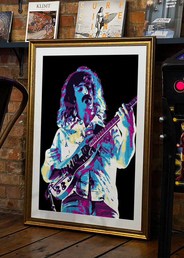 Frank Zappa Retro Style