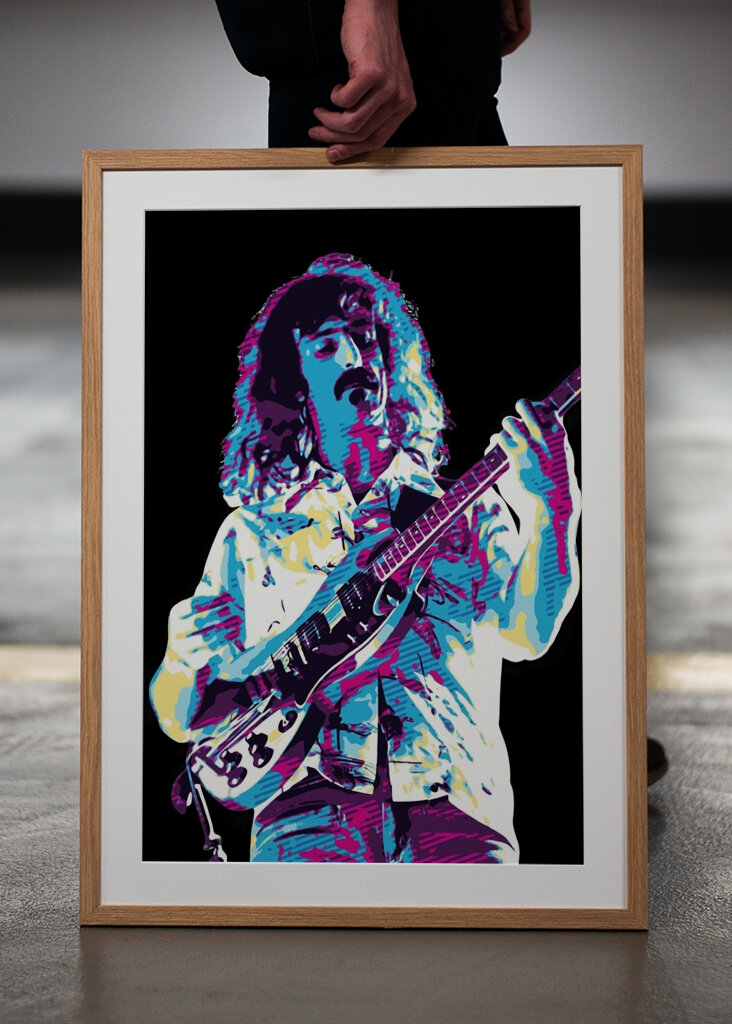 Frank Zappa Retro Style