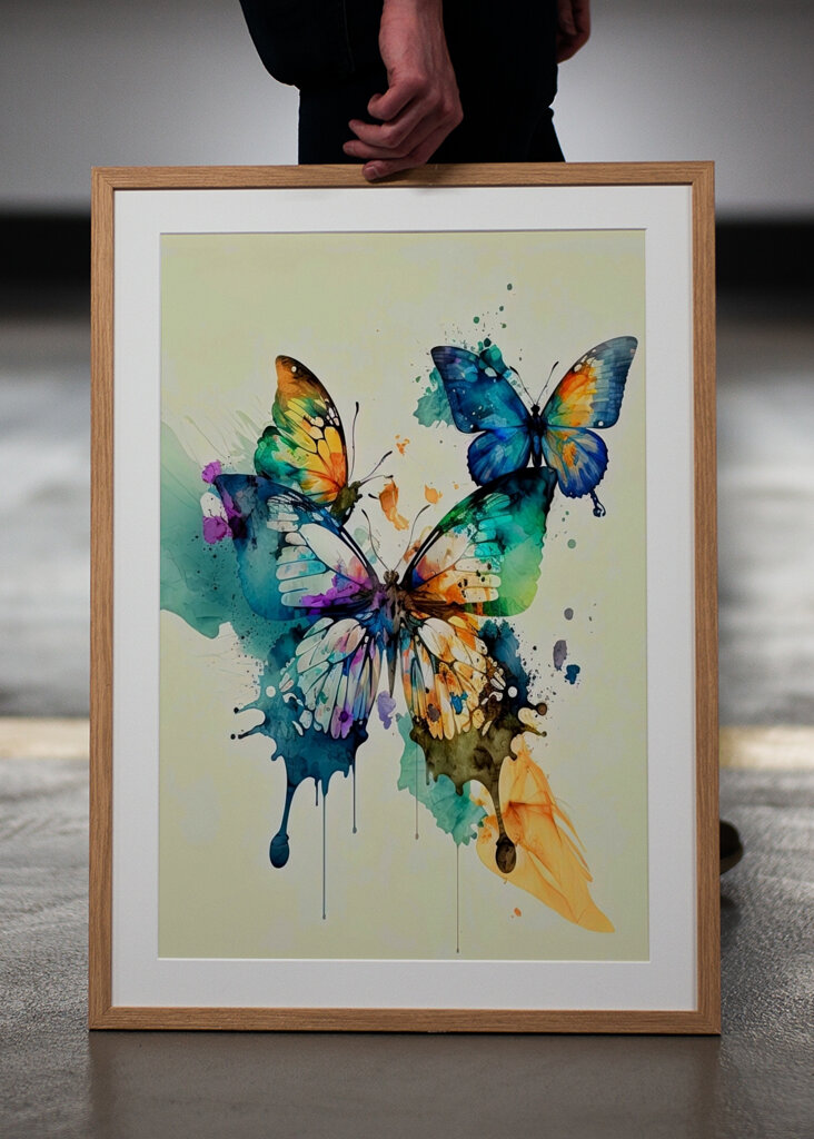 Finom szárnyak, erős színek 