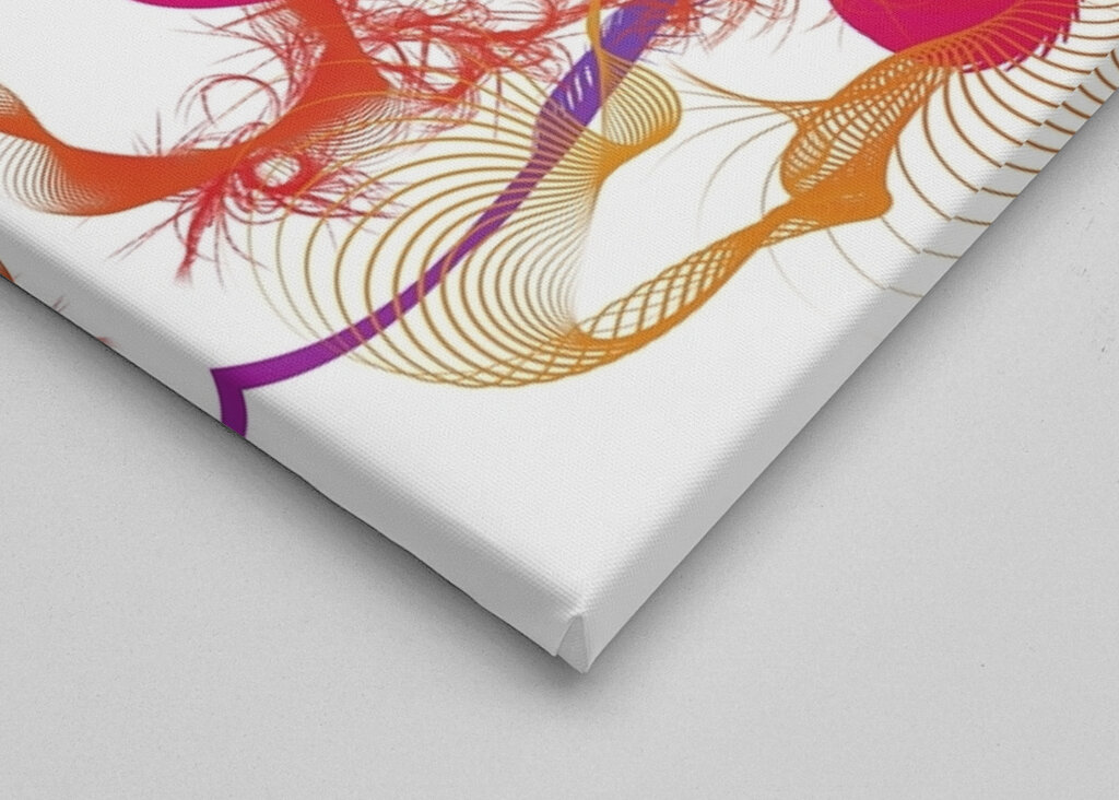 Abstraktes Linienspiel