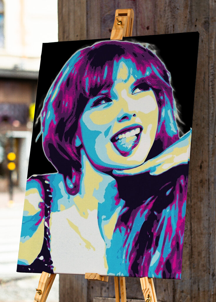 Taylor Swift Style Retro 80s