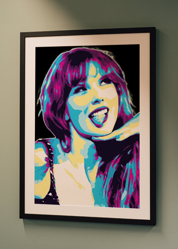 Taylor Swift Style Retro 80s