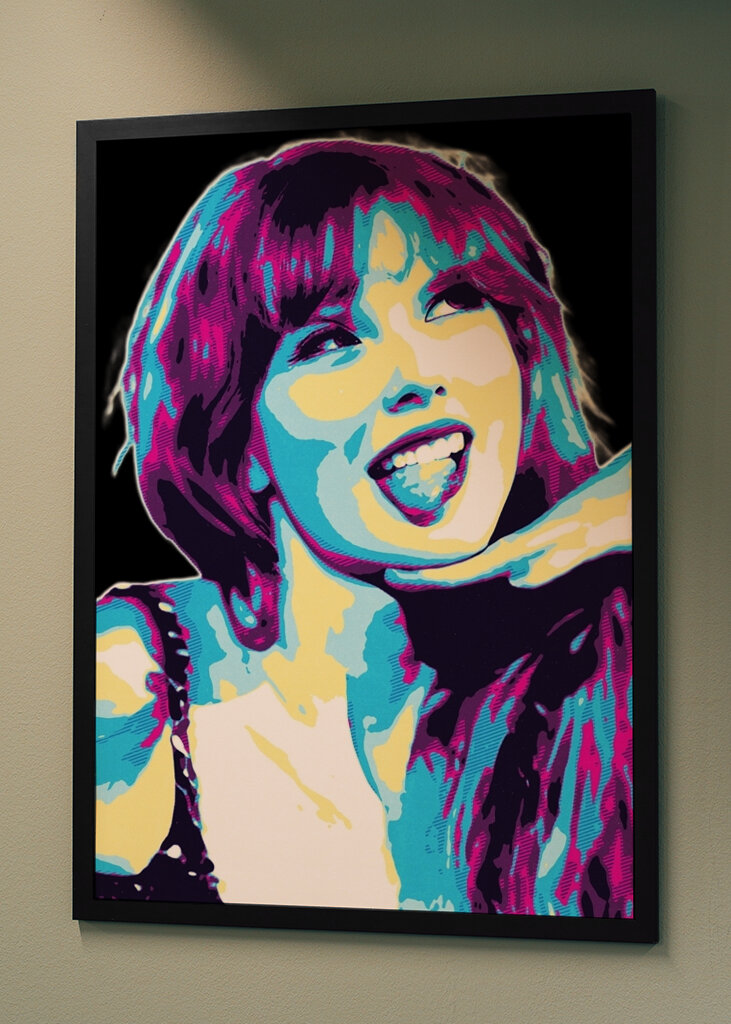 Taylor Swift Style Retro 80s