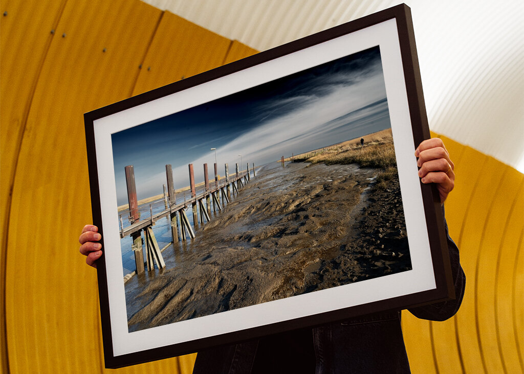Port de Varel à marée basse