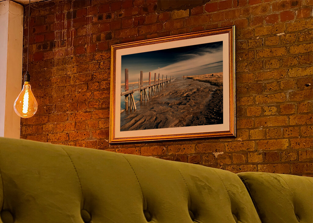 Port de Varel à marée basse