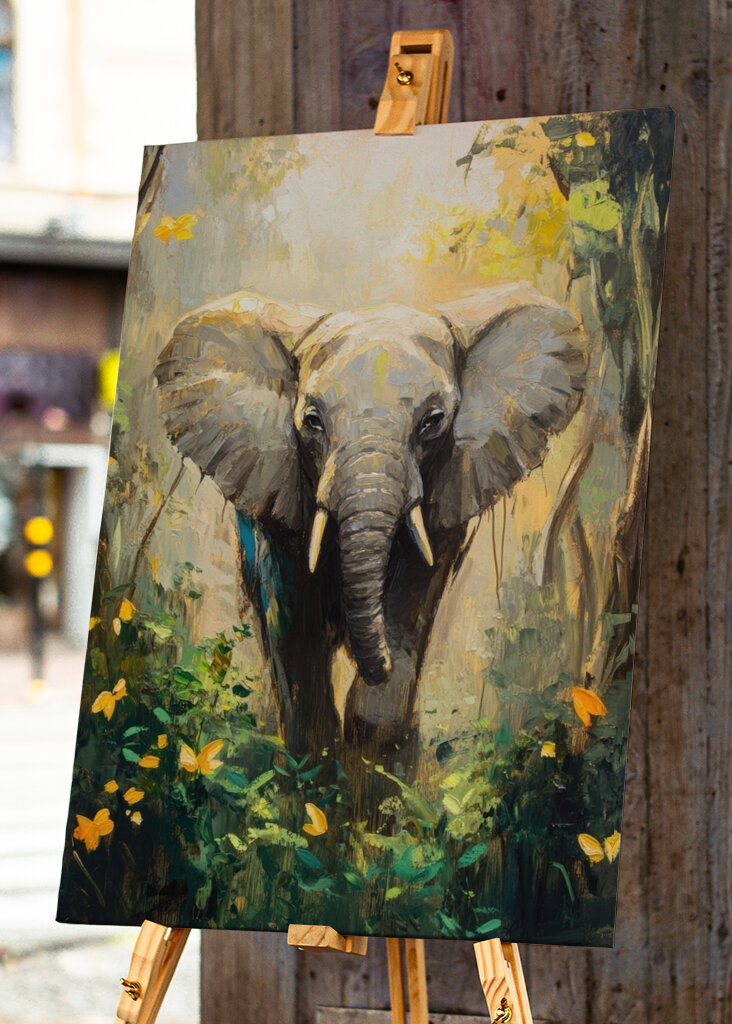 Obraz Slon v divočině