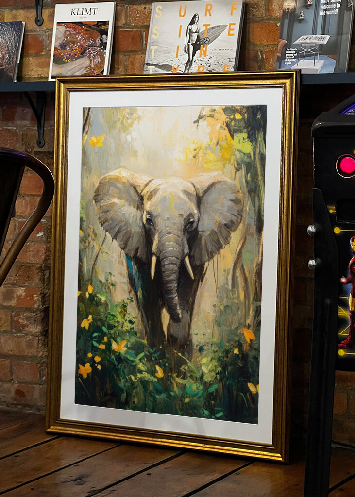 Obraz Slon v divočině