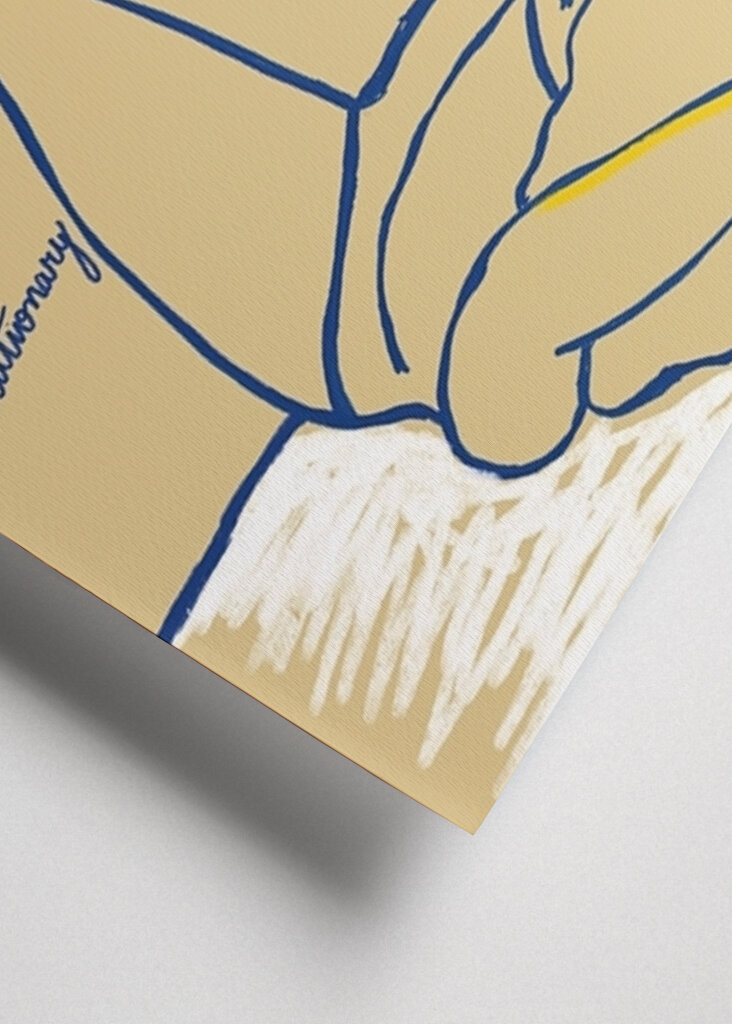 Eine entspannte Frau