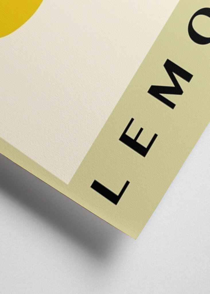 Lemons in Natural Color