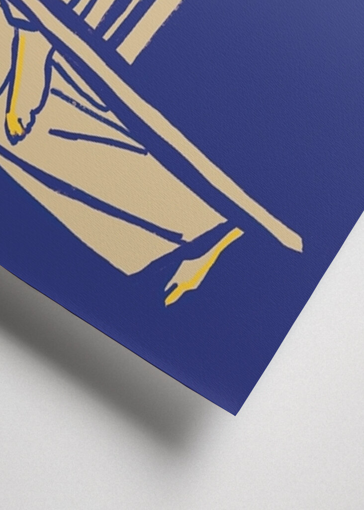 Žena sedící držící nohu